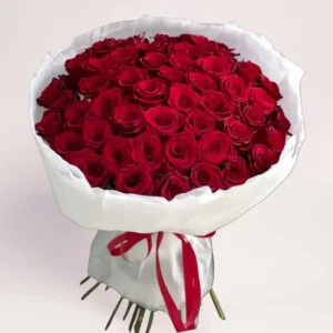 51 красная роза в Алматы