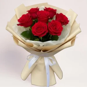7 красных роз Алматы