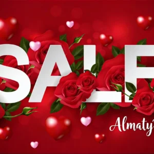 Цветы и букеты по акции в Алматы в Алматы