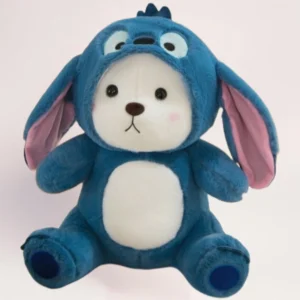 Плюшевый Стич в капюшоне